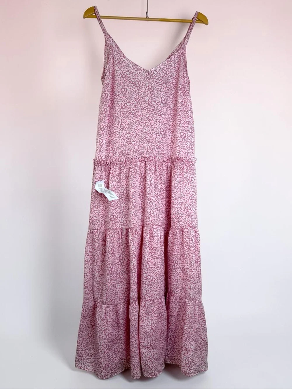 pink floral topshop dress Topshop - Satin Racer Neck Maxi Dress - Women - Viscose - 6 US